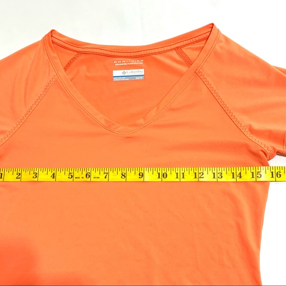 NWOT Columbia Omni-Wick Orange Active Top Size XS - Picture 9 of 9